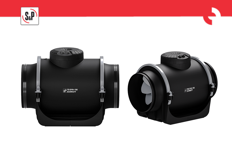 SOLER & PALAU, nueva unidad de ventilación in-line sostenible fabricado en un 85% con plásticos reciclados SOLER & PALAU, nueva unidad de ventilación in-line sostenible fabricado en un 85% con plásticos reciclados