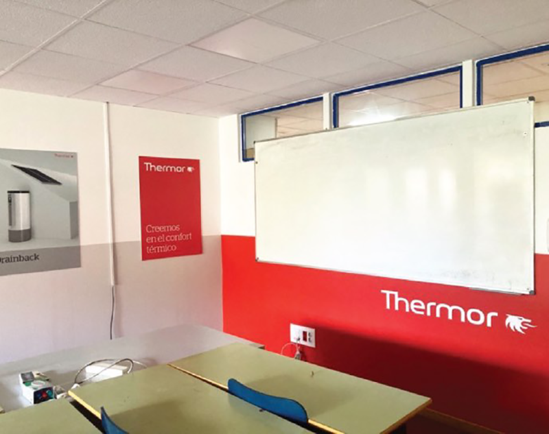 THERMOR estrena una nueva sala de formación en Agremia