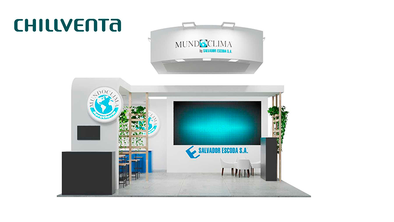 SALVADOR Escoda S.A presentará sus bombas de calor de alta eficiencia Mundoclima® Aerotherm en la feria internacional CHILLVENTA