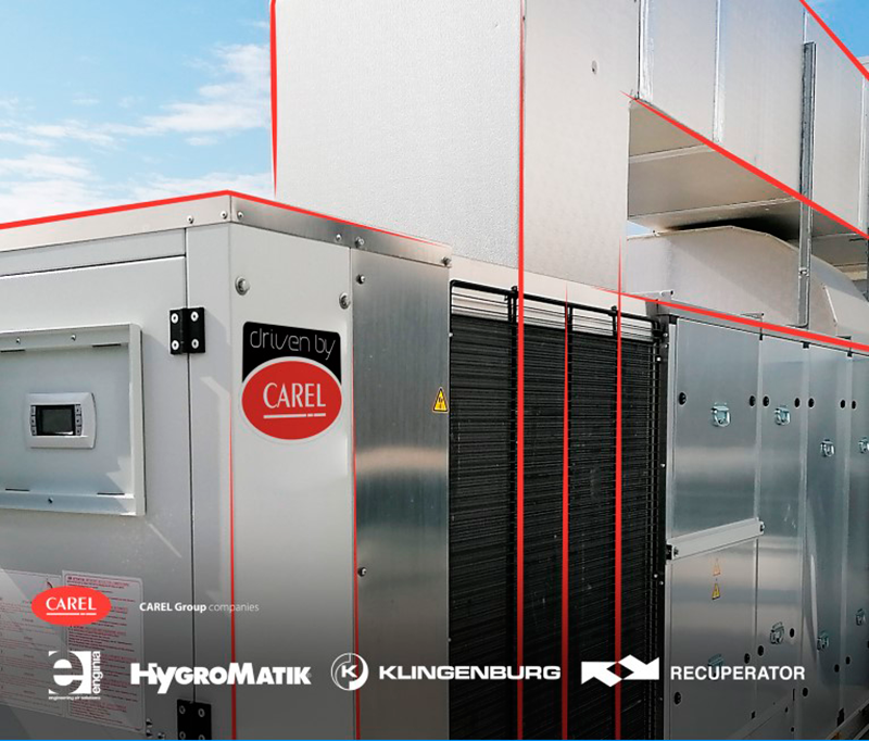 CAREL, soluciones integradas y completas para mejorar la calidad del aire interior CAREL, soluciones integradas y completas para mejorar la calidad del aire interior