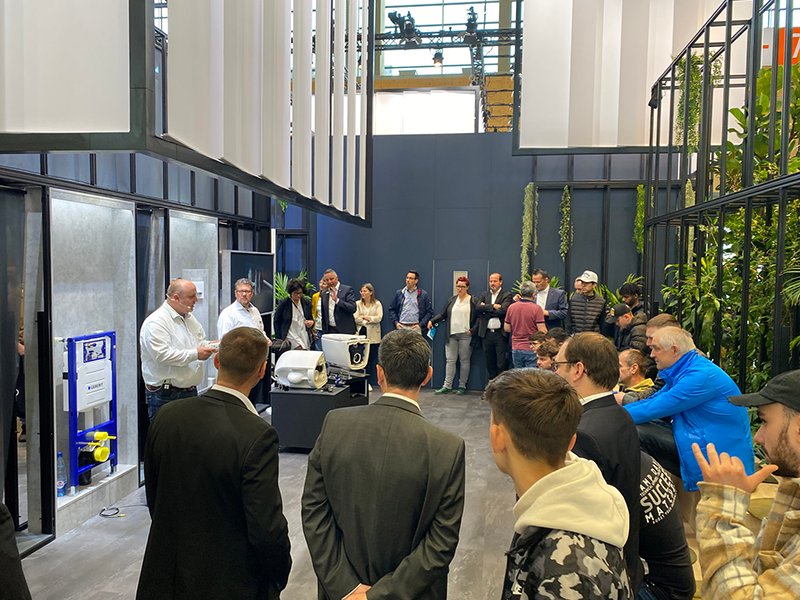 GEBERIT presenta lo último en tecnología para el baño en la ISH 2023