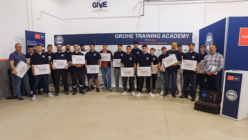 GROHE inaugura la 2ª escuela GIVE en España