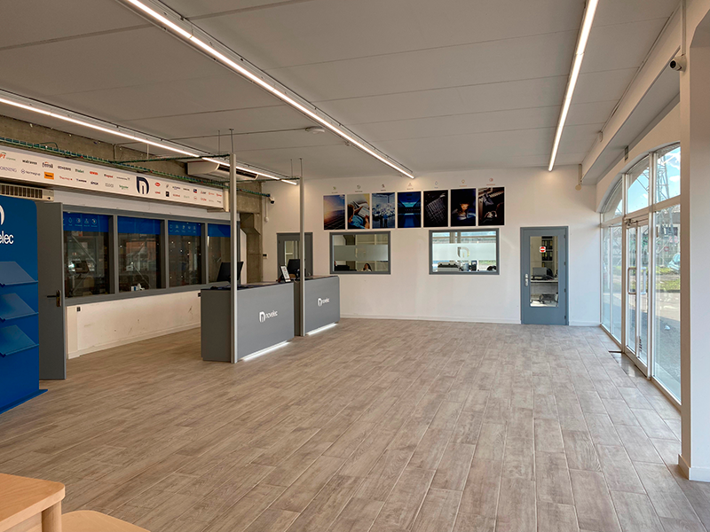GRUPO NOVELEC traslada su punto de venta de Girona a una nueva nave de más de 2.000m2