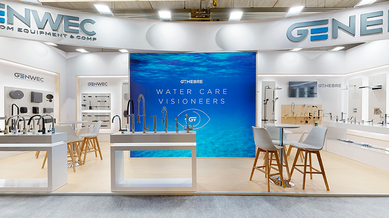 GENEBRE y GENWEC sorprendió en ISH 2023 con sus últimas novedades