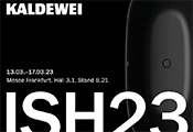 Tras una pausa de cuatro años a causa de la pandemia,Kaldewei, la compañía alemana líder a nivel mundial en soluciones para el cuarto de baño en acero vitrificado, participa de nuevo en la feria ISH 2023.(Pabellón 3.1 / stand B 21)