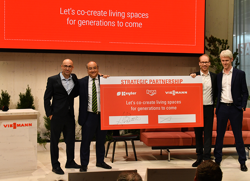 VIESSMANN y KEYTER Technologies conforman una alianza estratégica para acelerar el desarrollo de la bomba de calor en Europa 