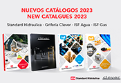 Nuevos catálogos de STH 2023, Grifería Clever, Fontanería y Calefacción StH, Utilities ISF Agua e ISF Gas, con entrada en vigor 1 de enero