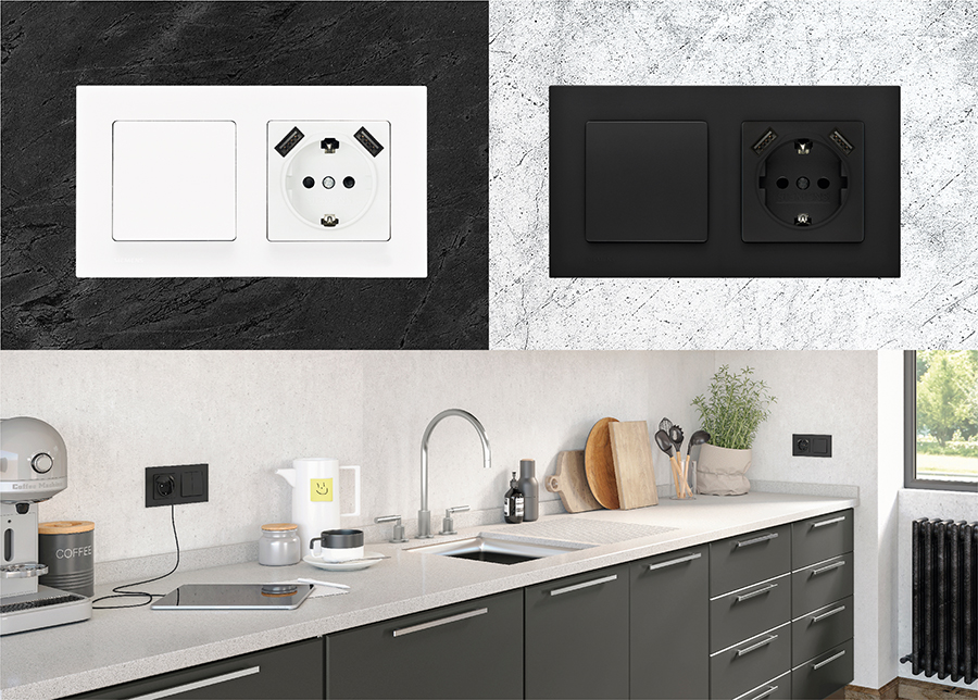 NP BJC Serie Miro blanco y negro mate 1