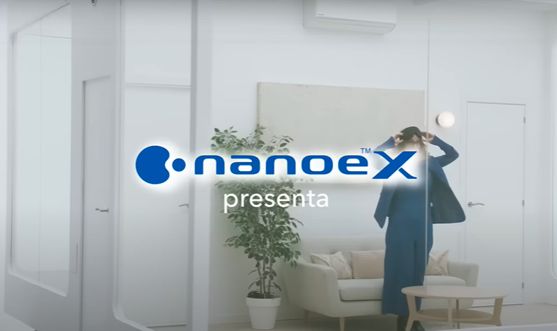 PANASONIC, Ana Morgade colabora en la campaña publicitaria sobre la calidad del aire con la tecnología nanoe X