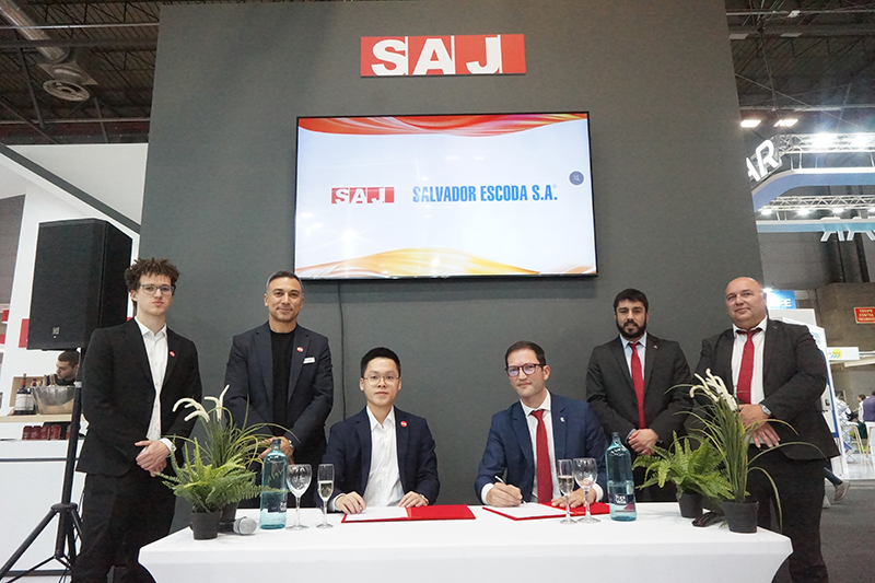 SALVADOR Escoda S.A. y SAJ Solar Inverters renuevan su colaboración para 2023