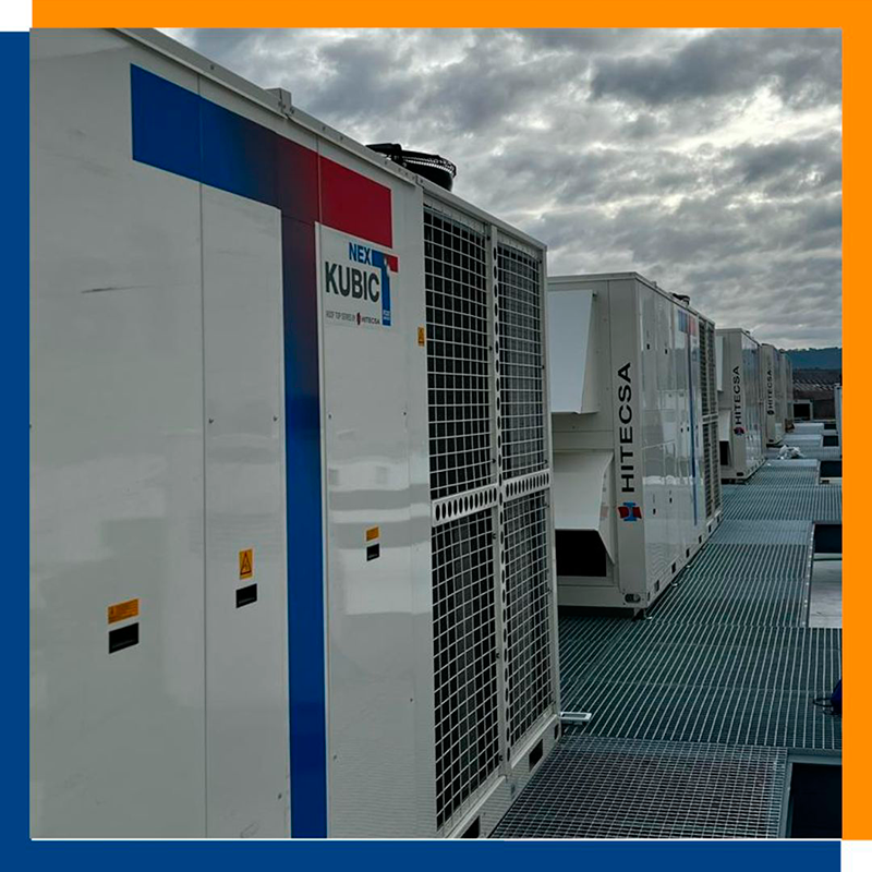 HITECSA climatiza una nave en Guadalajara