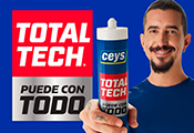 AC Marca Adhesives continua con su colaboración con Marron, ahora desde la marca TotalTech, líder de la categoría de adhesivos-selladores AC Marca Adhesives continua con su colaboración con Marron, ahora desde la marca TotalTech, líder de la categoría de adhesivos-selladores