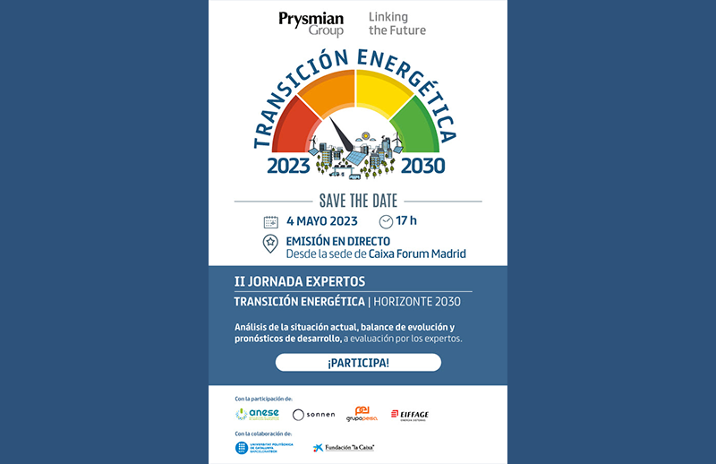 PRYSMIAN Group organiza la II Jornada de Expertos | Transición Energética | Horizonte 2030