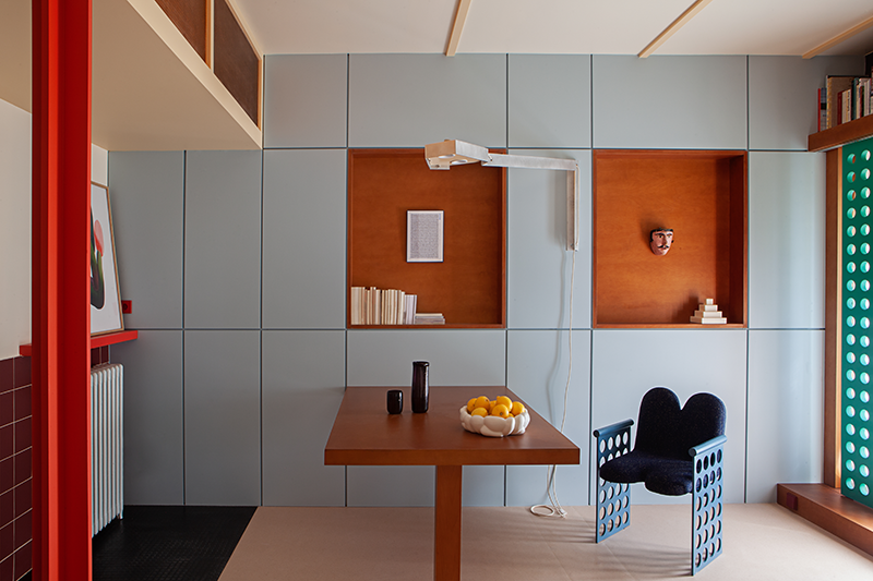 JUNG, la policromía de Le Corbusier, protagonista absoluta en Casa Decor 2023