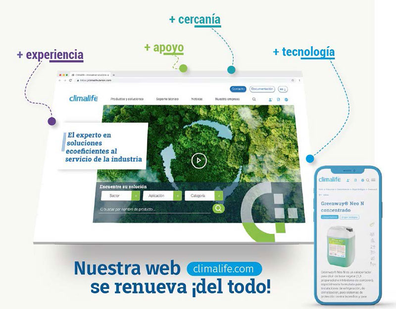 CLIMALIFE renueva su sitio web climalife.com 1