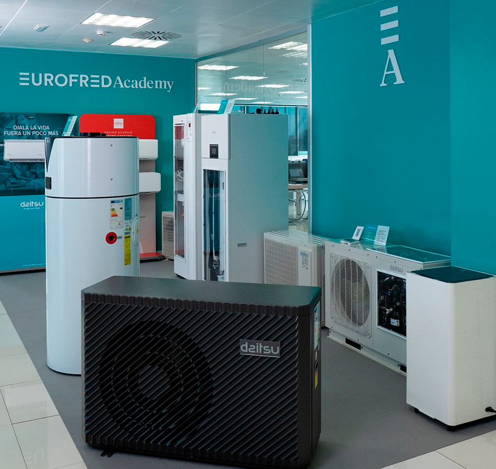 Eurofred inaugura un nuevo showroom Eurofred Academy en Madrid 1