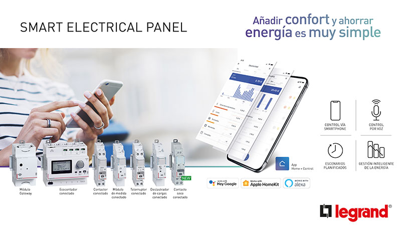 LEGRAND lanza el contacto seco conectado 1