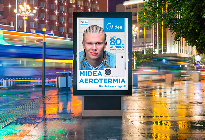 MIDEA AEROTERMIA ErlingHaaland 2023 1