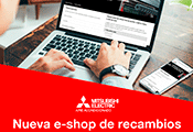 MITSUBISHI ELECTRIC lanza su nueva e shop de recambios oficiales para profesionales 0