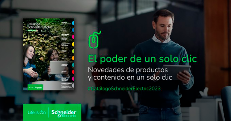 SCHNEIDER ELECTRIC lanza su nuevo Catálogo general interactivo 2023 1