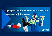 Uponor lanza su primera promoción de reembolso 0