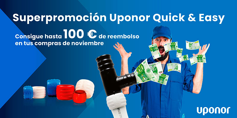 Uponor lanza su primera promoción de reembolso 1