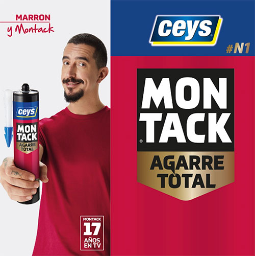 Montack el adhesivo de AGARRE TOTAL 1