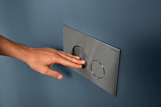 GEBERIT WC System Quiet Flushing B2C Woman Night Flushing 3