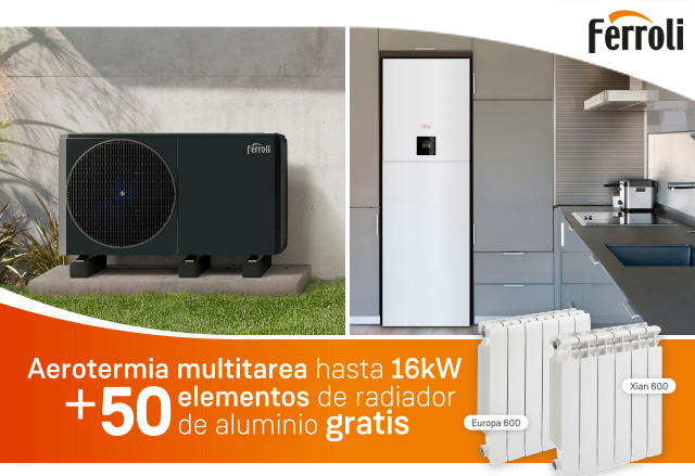 FERROLI promo aerotermia radiadores 1