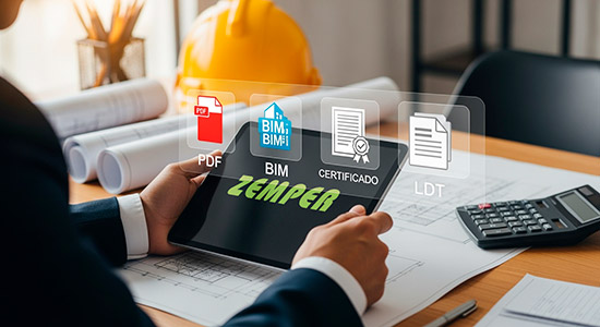 Zemper Arquitectos Tablet ficha serie interdistancias 2