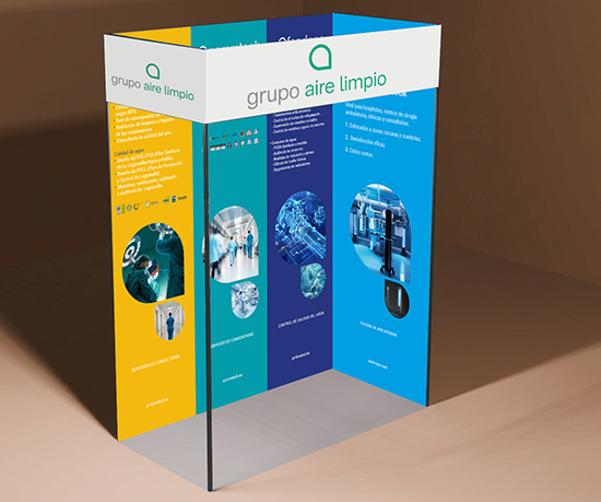 AIRE LIMPIO MAQUETA STAND GAL CONGRESO INGENIERÍA SECTOR SANITARIO 2026 1