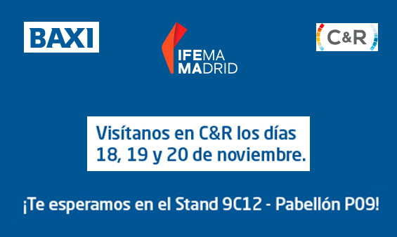 BAXI presentará en el salon CR sus novedades en climatización 1