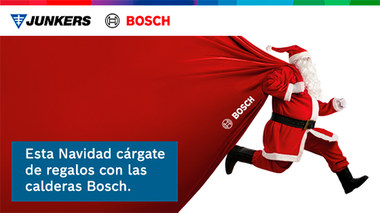 Bosch lanza su campaña de Navidad para instaladores con grandes regalos por la compra de calderas de condensa 1