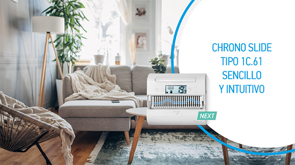 FINDER Cronotermostato 1C.61 NEXT 2