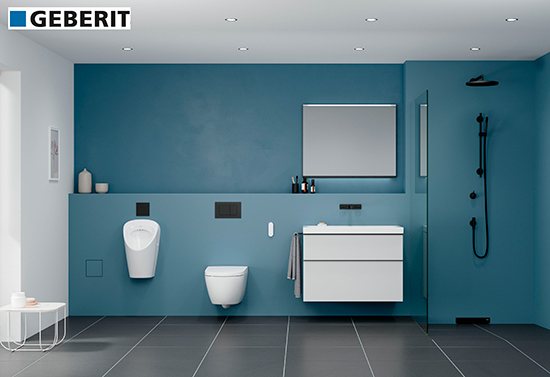 Geberit portfolio image in front of the wall 1