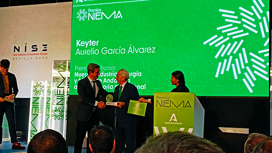 keyter Premio NIEMA 2025 a Aurelio García Álvarez 1