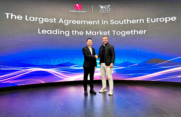 BET SOLAR Firma del mayor acuerdo de distribución para el sur de Europa 1