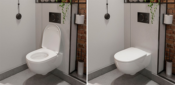 GEBERIT Bathroom Selnova Premium Rimfree 2