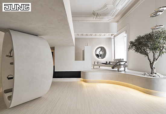 JUNG casa decor 2026 espacio technogym ruiz velazquez architecture design 1