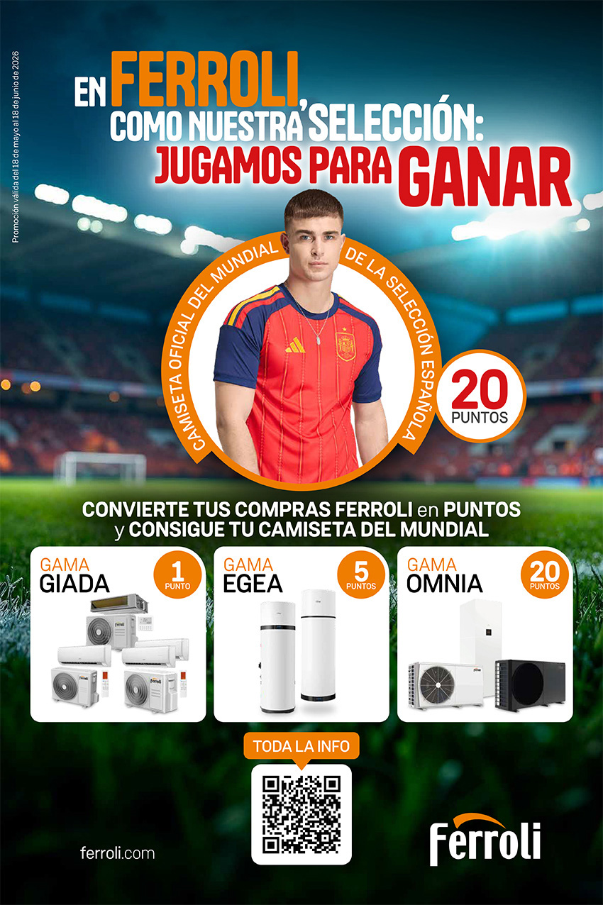 FERROLI Cartel Promo Mundial 1