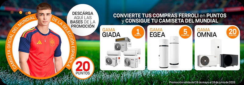 FERROLI Cartel Promo Mundial 2