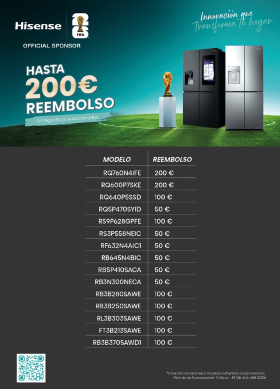 HISENSE PROMO 100 REEMB 3