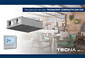 TECNA recuperador tecnavent compactflow cfE 0