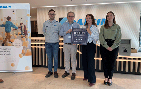 daikin premio BREEAM 2
