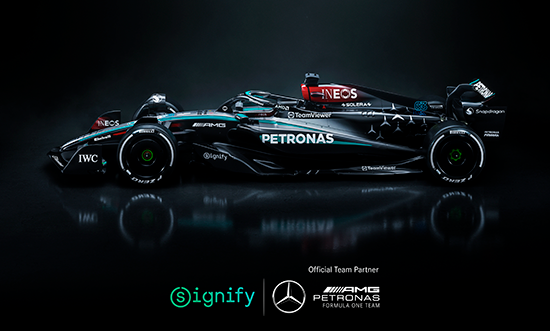 signify mercedes amg petronas f1 2