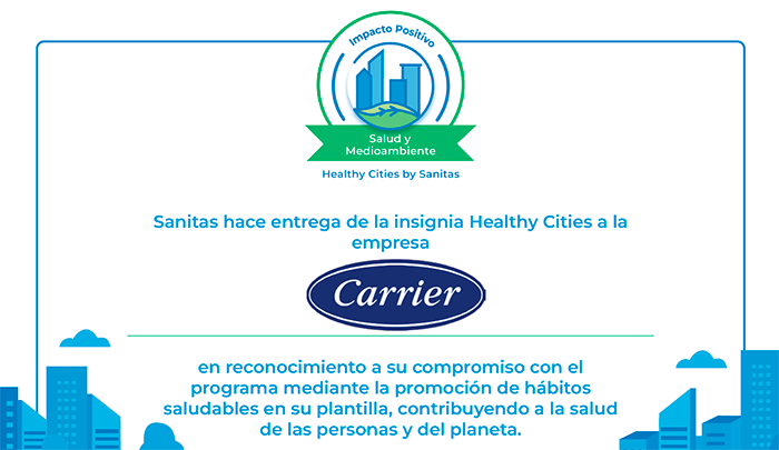 Carrier Insignia Healthy Cities 1