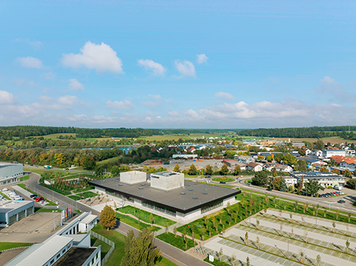 Geberit Campus night view Photo Roland Halbe 8