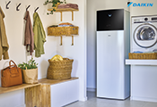 DAIKIN presenta X Series, un sistema combinado de aerotermia que integra climatización, suelo radiante y agua caliente sanitaria en un único sistema