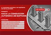 AEDICI comparte en abierto la ponencia “Hacia la conducción autónoma de edificios” del III Congreso Nacional de Ingeniería de Instalaciones