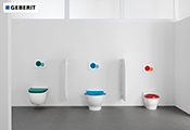 GEBERIT presenta sus baños infantiles para cada franja de edad